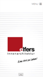 Mobile Screenshot of elfers-innenarchitektur.de